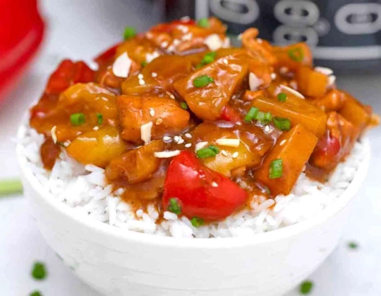 Hawaiian chicken crock pot