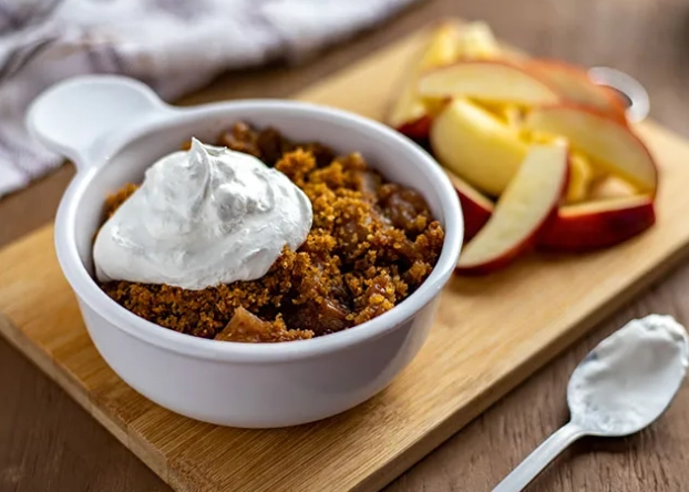 slow cooker apple crumble slow cooker apple crumble