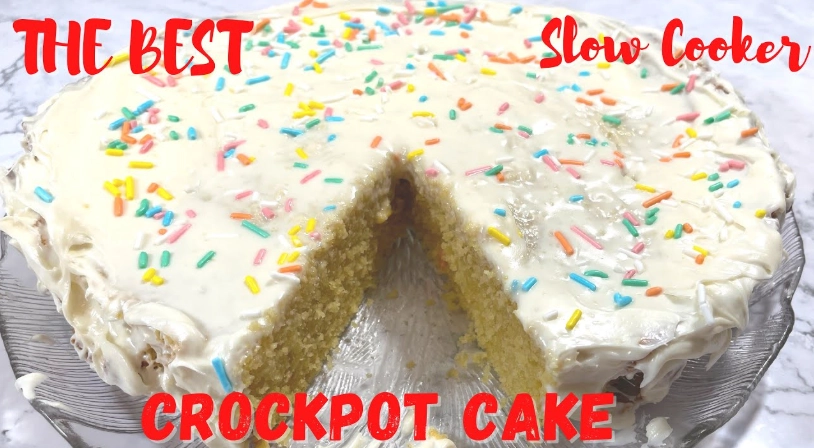 slow cooker cake