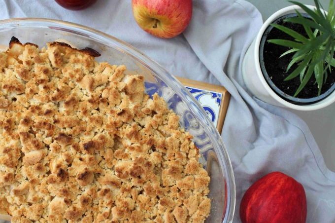 apple crumble without oats