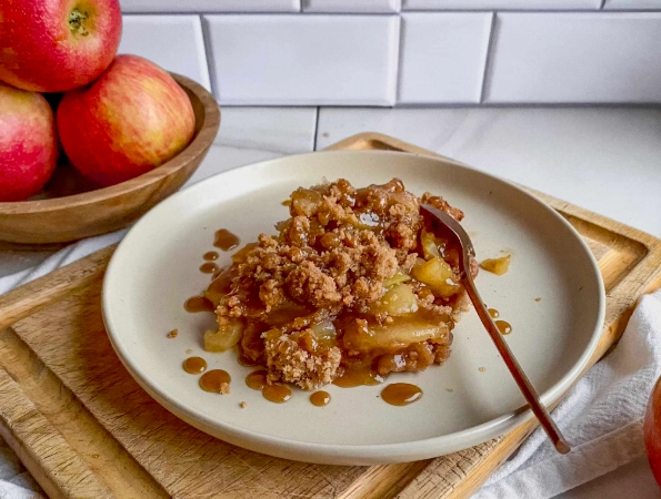 apple crumble without oats
