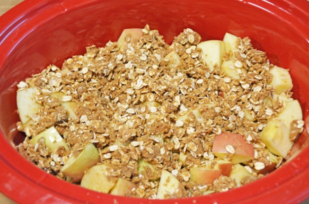 easy apple crumble
