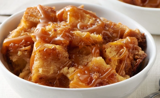 creamy bread pudding