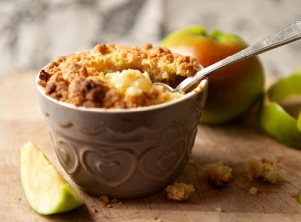 easy apple crumble