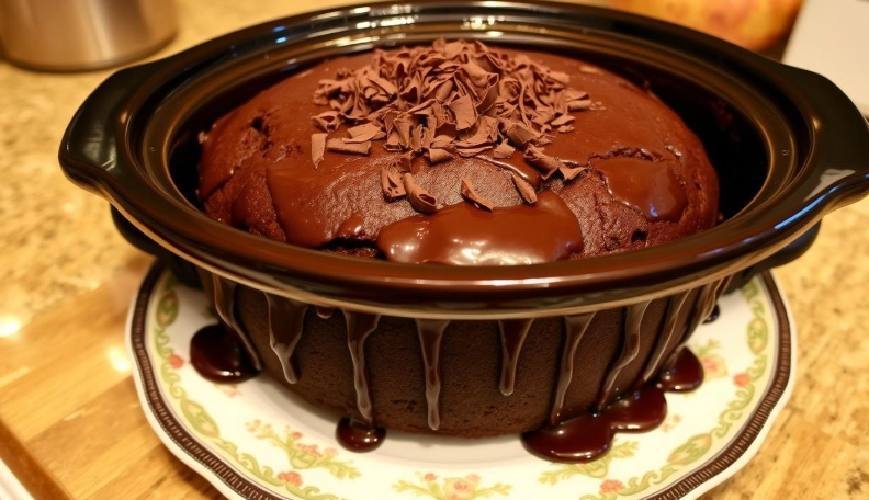 cake mix desserts in crockpot