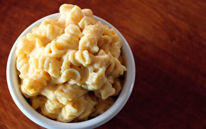 uncooked pasta mac and cheese
