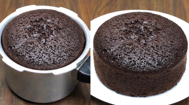 baking cake in crockpot