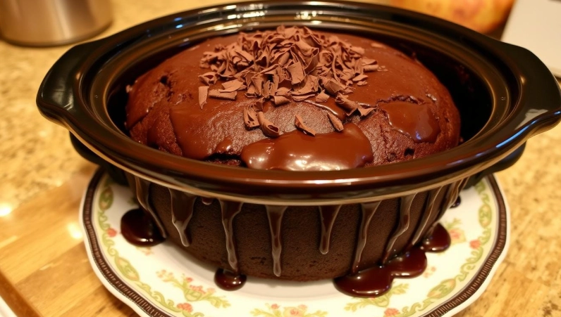 Can you make a cake mix in a crockpot?