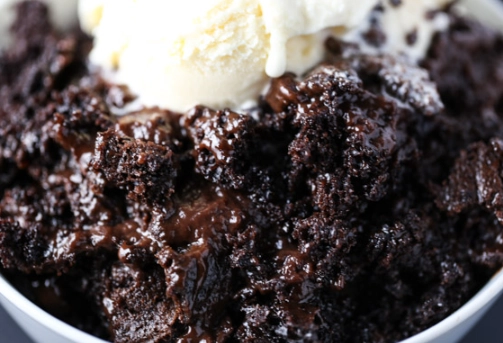 crockpot chocolate lava cake