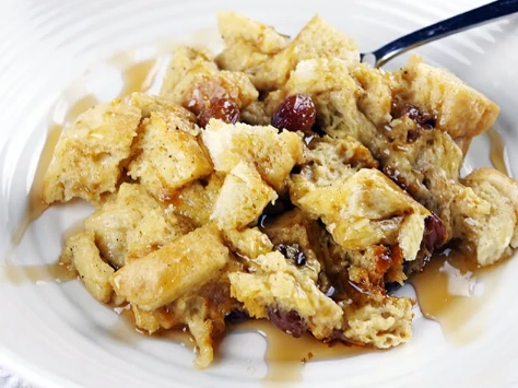 slow cooker bread pudding