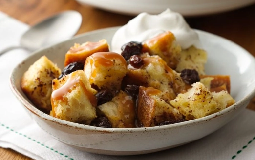 slow cooker bread pudding