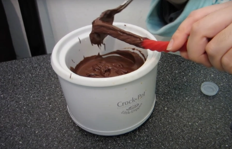 melt chocolate in a slow cooker