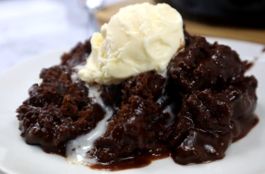 slow cooker lava cake recipe