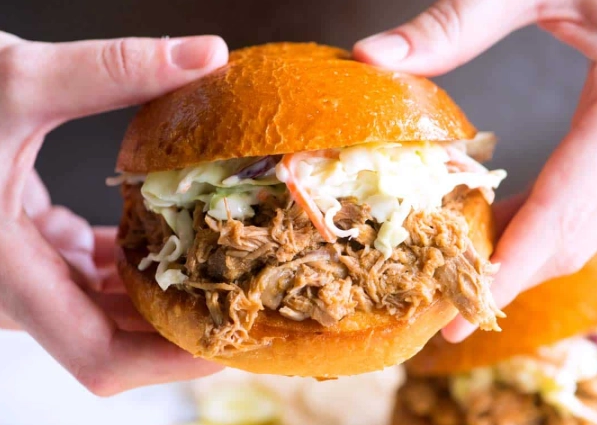 Slow cooker BBQ pulled pork