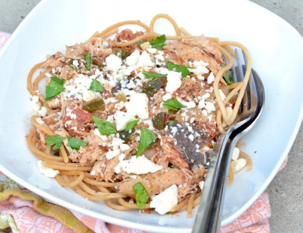 crockpot chicken pasta