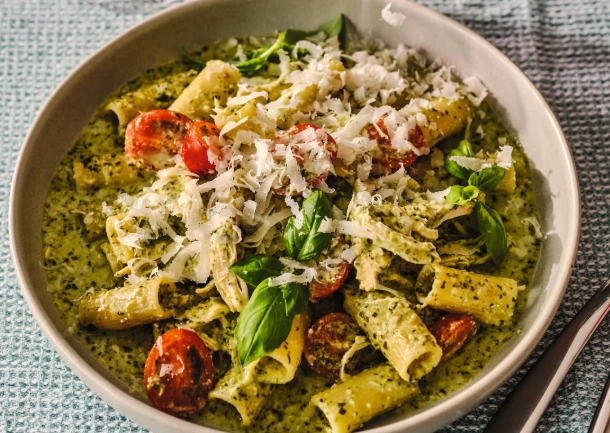 creamy slow cooker pasta