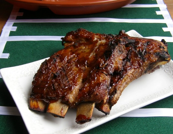 should ribs be submerged in slow cooker