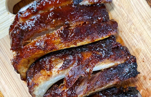 Pork ribs slow cooker not BBQ