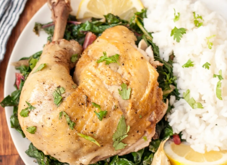 slow cooker chicken and potatoes recipe