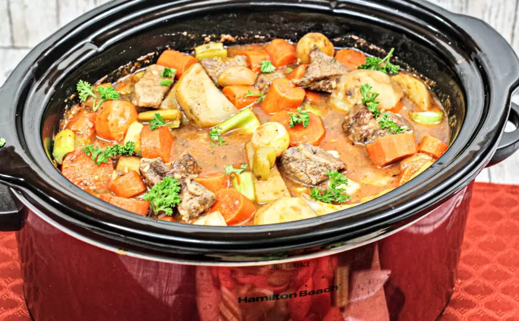 Traditional beef stew recipe slow cooker