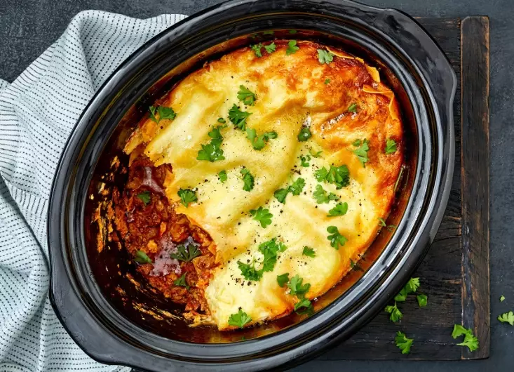 slow cooker lasagna