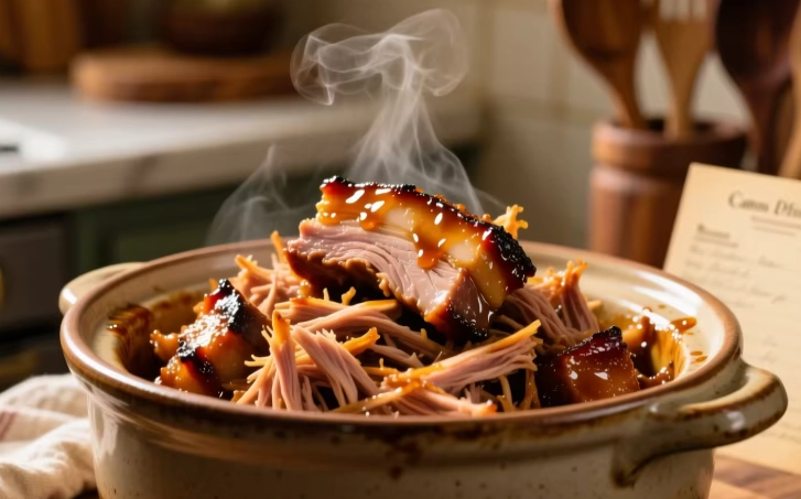 pulled pork slow cooker