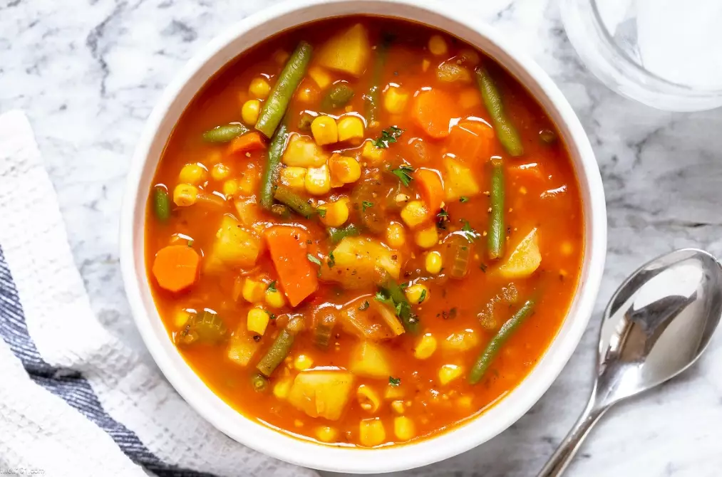 old fashioned vegetable soup