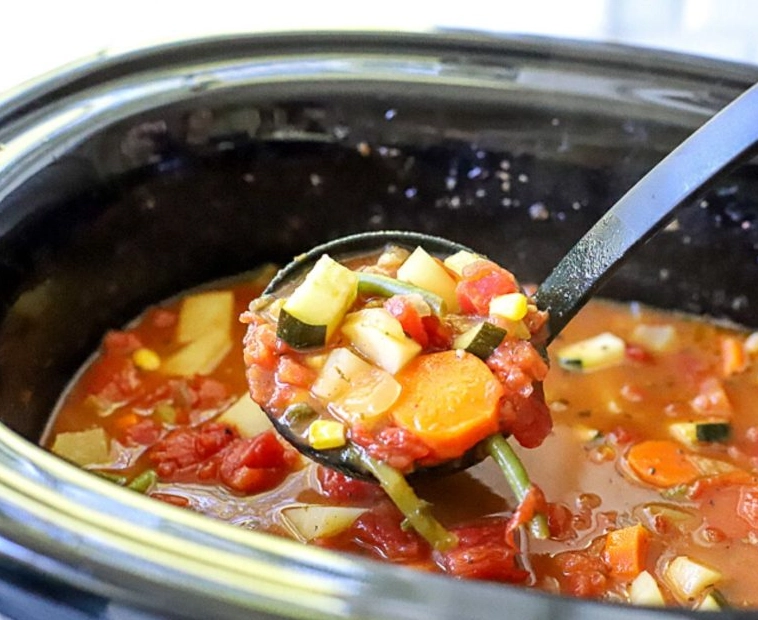 easy vegetarian crockpot soups