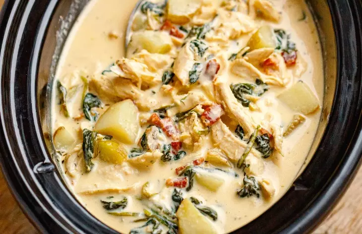 slow cooker chicken soup