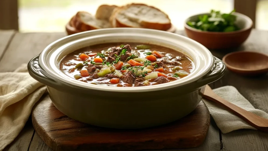 Easy slow cooker soups with few ingredients