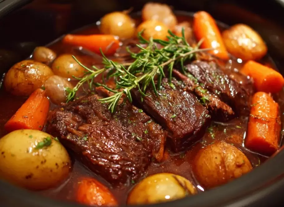 crock pot roast liquid