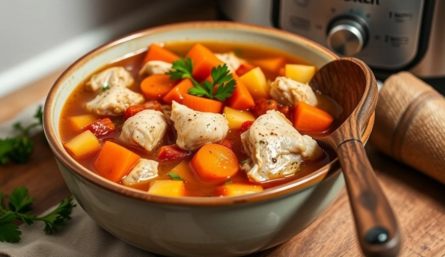 crockpot chicken stew recipe