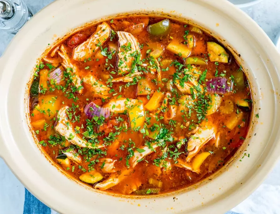 best chicken stew crock pot