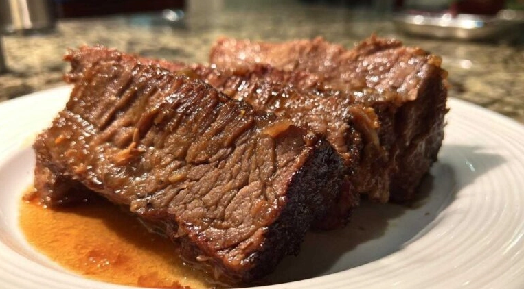 Melt in your mouth slow cooker beef brisket