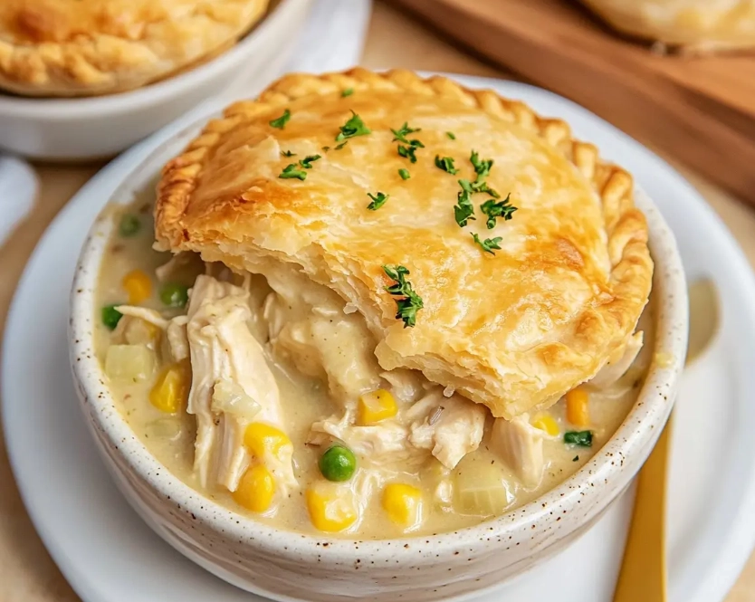 easy chicken pot pie easy chicken pot pie