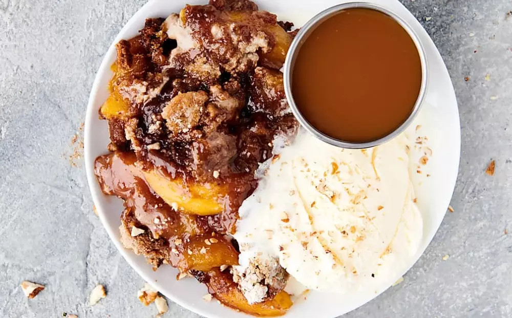 peach cobbler with cake mix peach cobbler with cake mix