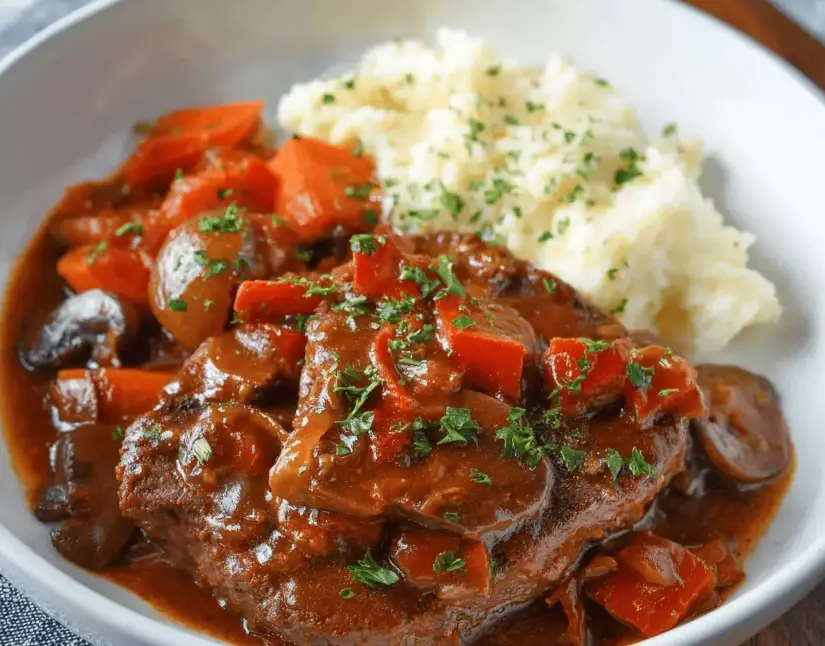 slow cooker swiss steak
