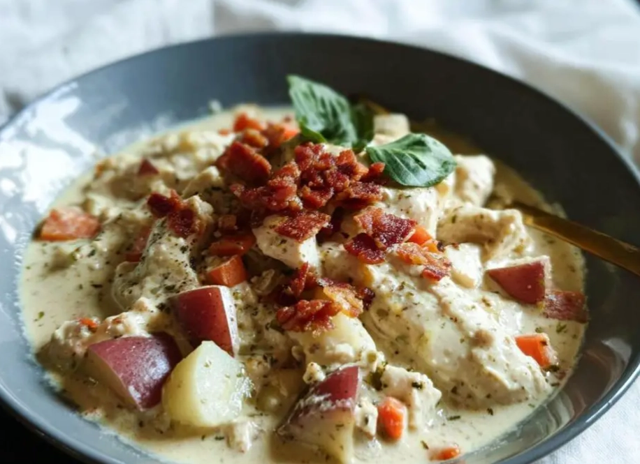 crock pot chicken stew recipe