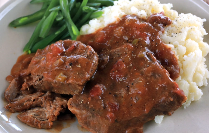 recipe for swiss steak in a slow cooker
