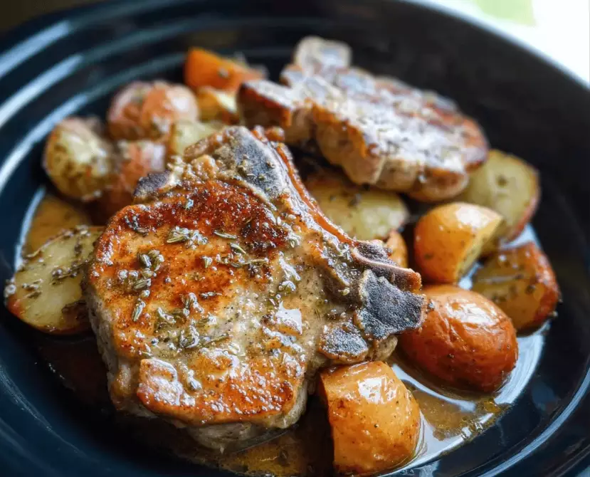 easy pork chop stuffing recipe