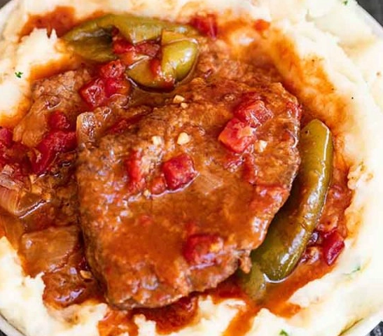 Swiss steak crock pot Swiss steak crock pot