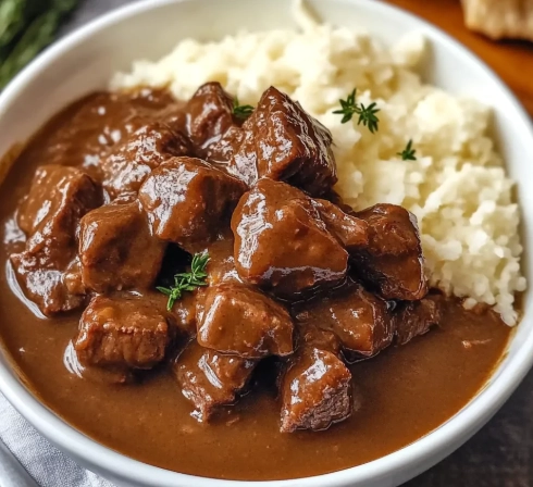 crock pot beef tips