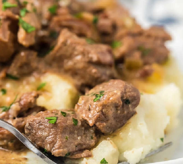 crock pot beef tips