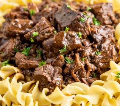 crock pot beef tips
