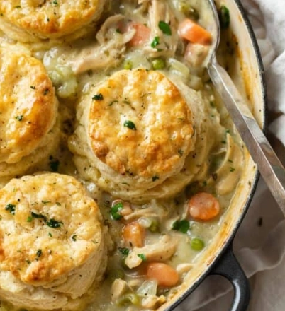 crock pot chicken pot pie
