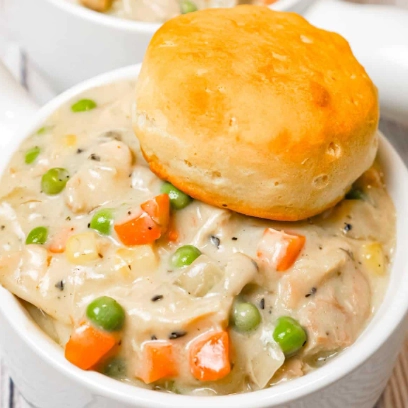 slow cooker pot pie