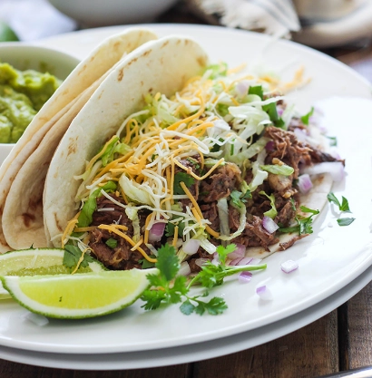 ground beef for tacos in slow cooker
