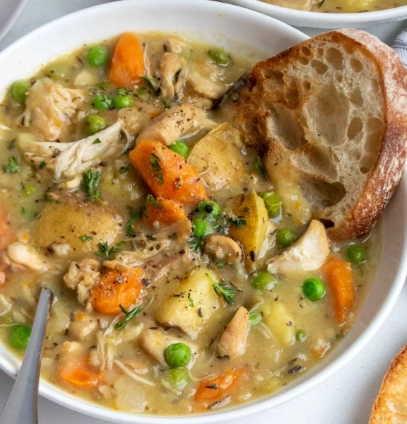 crockpot chicken stew recipe
