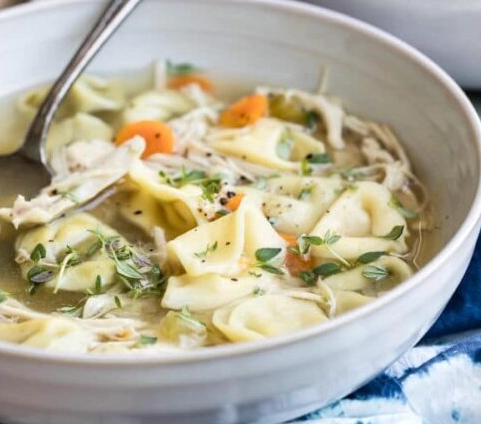 creamy chicken tortellini soup creamy chicken tortellini soup
