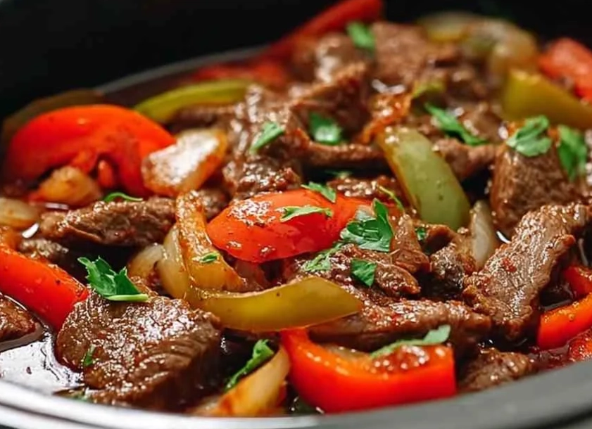 easy pepper steak recipe